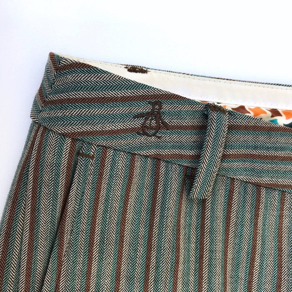 Barneys New York Penguin Wool Trousers